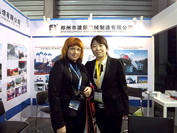 郑州建新公司参加2015上海宝马机械展销会